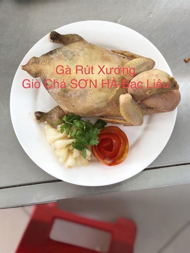 Gà rút xương